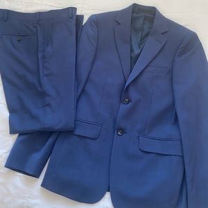 Men’s Blue Calvin Klein Suit Set